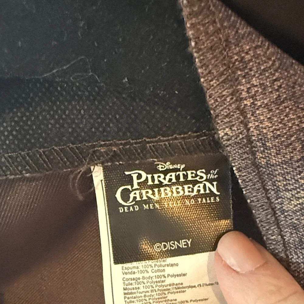 Pirates of the Caribbean Jack Sparrow XL - Picture 5 of 12